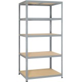 Avasco étagère Strong 265, ft 176 X 90 X 60 cm, 5 tablettes, galvanisé