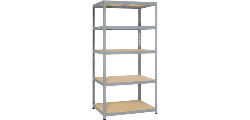 Avasco Strong Shelf 265, ft 176 X 90 X 60 cm, 5 shelves, galvanized