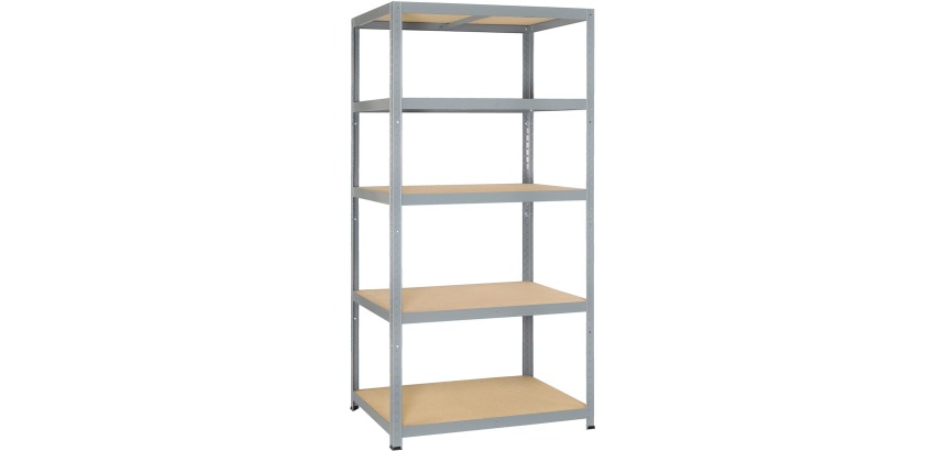 Avasco étagère Strong 265, ft 176 X 90 X 60 cm, 5 tablettes, galvanisé