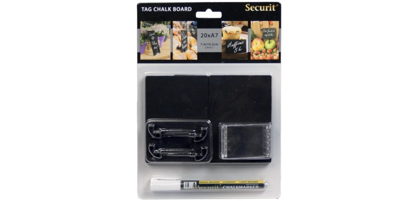 Ardoise Securit tag A7