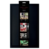 Woody Slate Board ft 40 x 60 cm, black