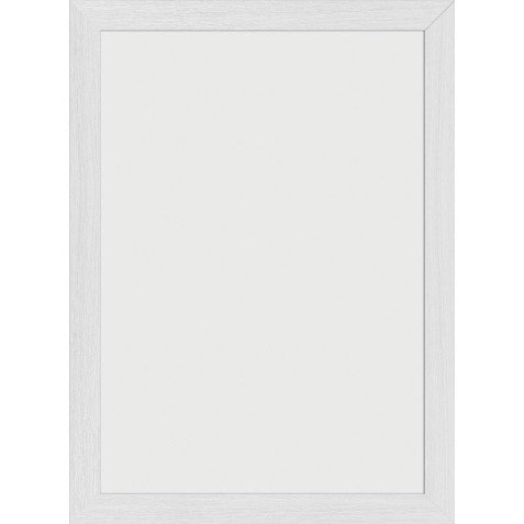 Securit ardoise Woody, blanc, ft 30 x 40 cm, en bois avec finition laquée blanche