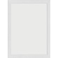 Securit ardoise Woody, blanc, ft 40 x 30 cm, en bois avec finition laquée blanche