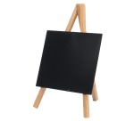 Securit tafelkrijtbord mini driepoot, beuk