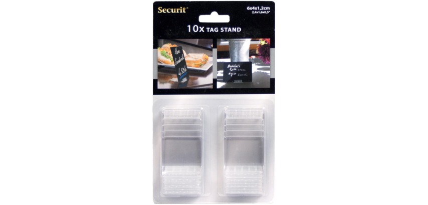 Unterstützung Schiefertafel Securit Acryl-Tag