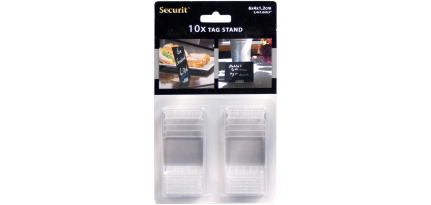 Krijtbord Securit tag standaard acryl