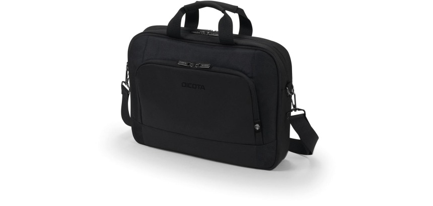Dicota laptoptas Eco Top Traveller, voor laptops tot 14,1 inch, zwart