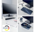 Leitz Ergo monitorstandaard, wit