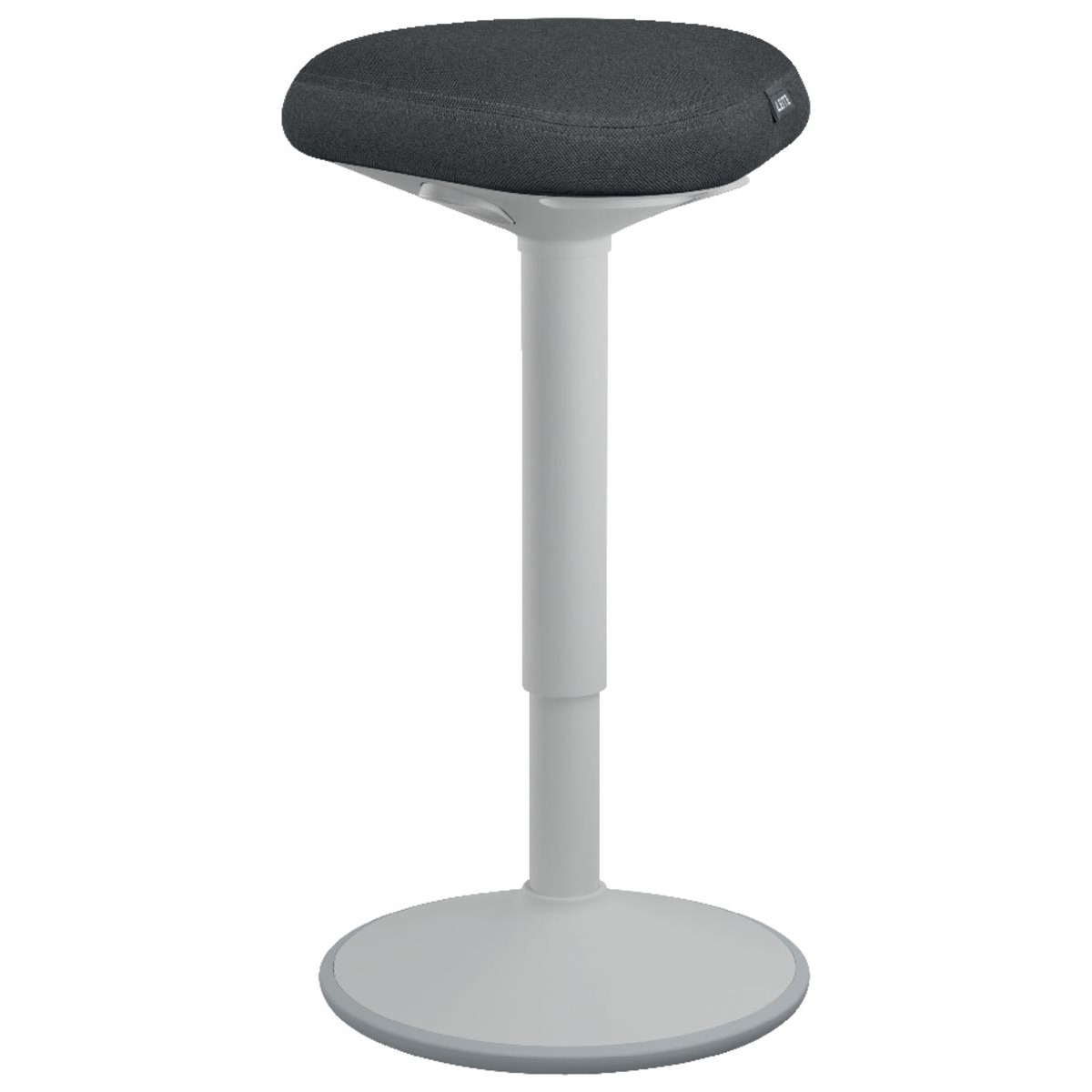 Leitz Ergo tabouret Assis/Debout actif avec assise confortable, gris clair