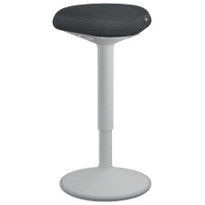 Leitz Ergo tabouret Assis/Debout actif avec assise confortable, gris clair