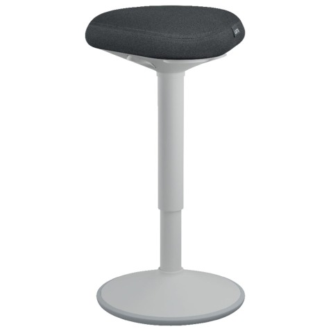 Leitz Ergo tabouret Assis/Debout actif avec assise confortable, gris clair