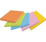Post-it Super Sticky notes Boost, 90 feuilles, ft 76 x 76 mm, couleurs assorties, paquet de 5 blocs
