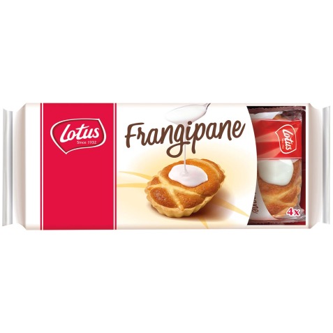 Lotus Frangipane, 52 g, paquet de 4 pièces