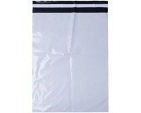 OFFICE products shipping bag, white, 100 pieces, 260 x 350 x 40 mm
