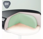 Leitz Ergo tabouret Assis actif avec assise confortable, avec roulettes, noir