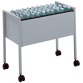 Durable chariot pour dossiers suspendus Economy, gris