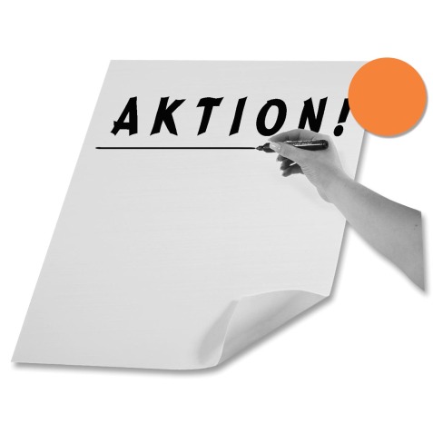 Carton pour affiches, (L)480 x (H)680 mm, rouge foncé
