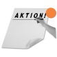 Carton pour affiches, (L)480 x (H)680 mm, rouge foncé