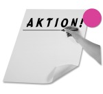 Carton pour affiches, (L)480 x (H)680 mm, rouge foncé