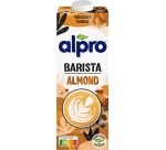 Alpro Barista lait amandes végétales, 1 l, paquet de 8 pièces