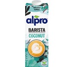 Alpro Barista Kokosnuss pflanzliche Milch, 1 l, Packung mit 8 Stück