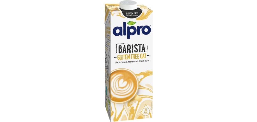 Alpro Barista lait d'avoine végétales, 1 l, paquet de 8 pièces