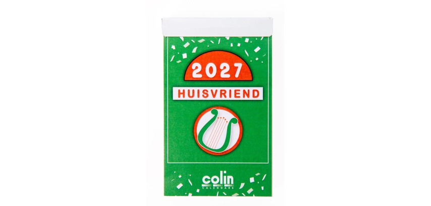 Huisvriend Calendar Block 2027