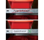 Bande magnétique MAUL 10mx30mmx1mm effaçable blanc