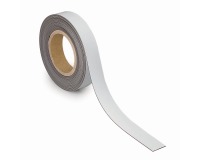 Magnetband MAUL beschreib- und abwischbar 10mx30mmx1mm weiß