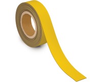 MAUL magnetisch etiketband beschrijf- en wisbaar, 10mtx40mm, geel