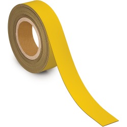 Maul Bande de marquage magnétique 10mtx40mm, jaune