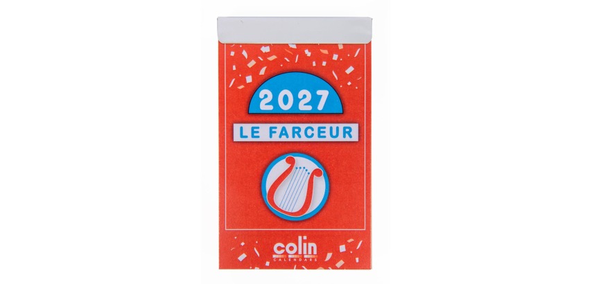 <div>Kalenderblock Le Farceur François Pirette 2027</div>