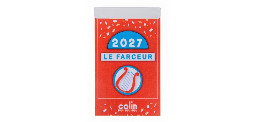 <div>Kalenderblock Le Farceur François Pirette 2027</div>