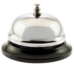 OFFICE products sonette de réception, en acier, diamètre 85 mm