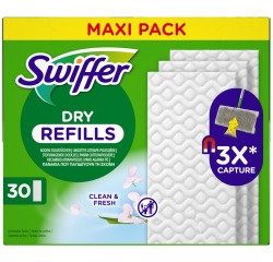 Swiffer Dry recharge, paquet de 30 pièces