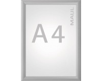 MAUL Cadre à clapets Standard, liste 25mm, A4, aluminium