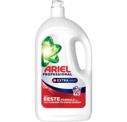 Ariel Professional Extra lessive liquide, bouteille de 4,95 liter, 110 doses