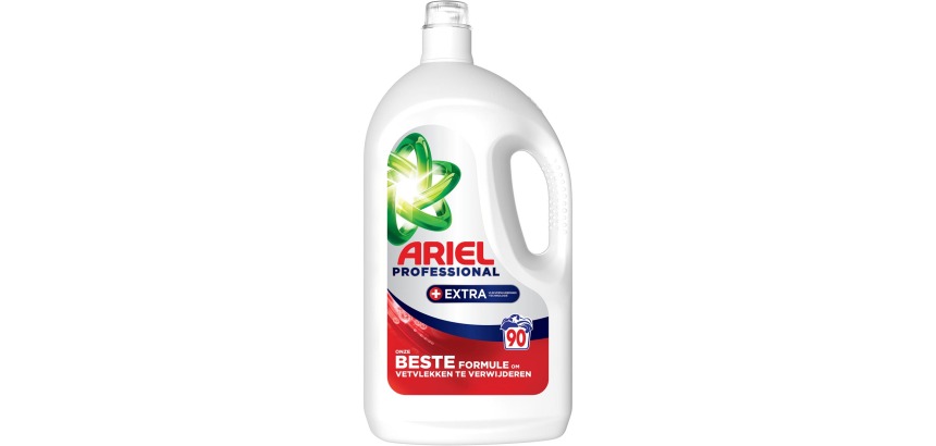 Ariel Professional Extra lessive liquide, bouteille de 4,95 liter, 110 doses