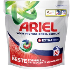 Ariel Professional Formula All-in-1 Extra wascapsules,  pak van 60 stuks