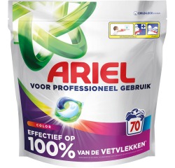 Ariel Professional Formula All-in-1 Color capsules,  paquet de 70 pièces