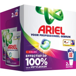 Ariel Professional Formula All-in-1 Colour Protect capsules,  paquet de 44 pièces