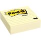 Post-it Notes, ft 101 x 101 mm, jaune, ligné, bloc de 300 feuilles
