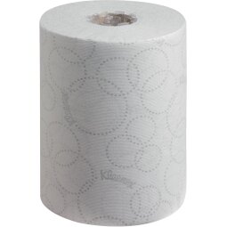 Kleenex essuie-mains Ultra Slimrol, 2 plis, 100 m par rouleau, paquet de 6 rouleaux