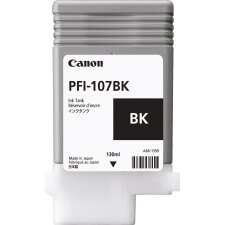 Canon inktcartridge PFI-107, 130 ml, OEM 6705B001, zwart