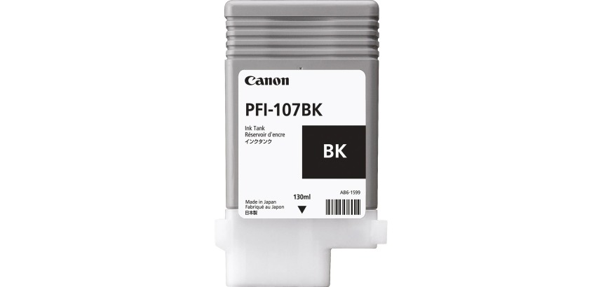 Canon inktcartridge PFI-107, 130 ml, OEM 6705B001, zwart