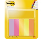 Marque-pages Post-it 670-5 TFEN 15x50mm Energetic 5 pièces