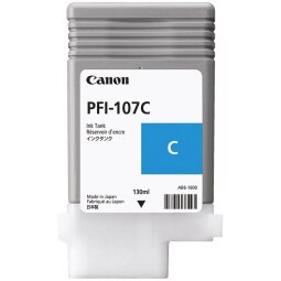 Canon PFI-107 C - cyan - original - ink tank