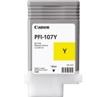 Canon cartouche d'encre PFI-107, 130 ml, OEM 6708B001, jaune
