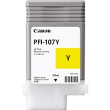 Canon inktcartridge PFI-107, 130 ml, OEM 6708B001, geel