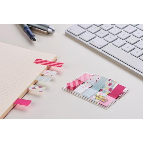 Post-it Index, Candy Collection, ft 11,9 mm x 43,2mm, 5 x 20 stuks